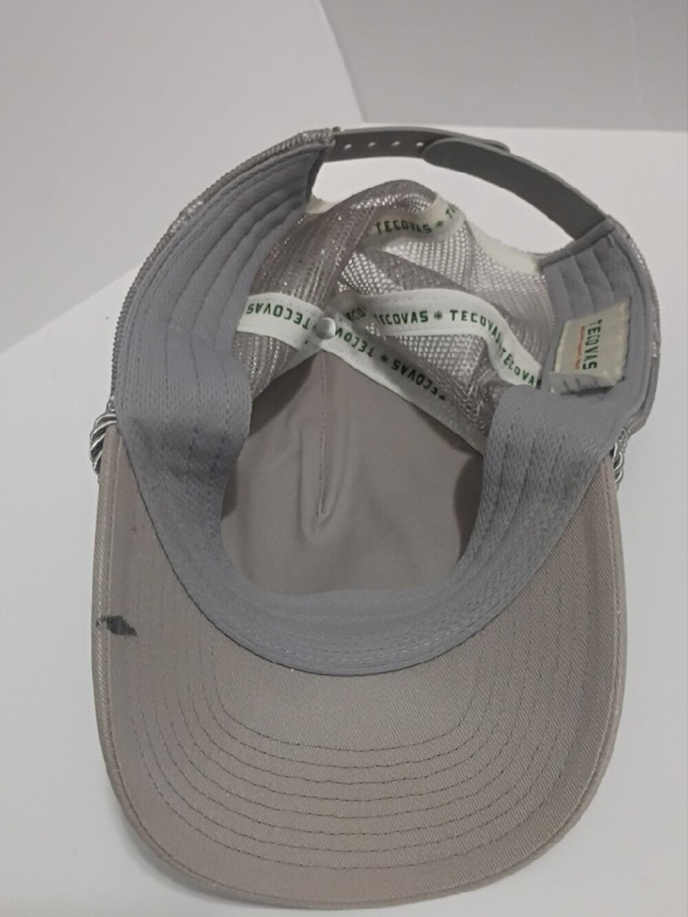 Tecovas Beige Rope-Trim Mesh Patch Hat - Picture 5 of 7